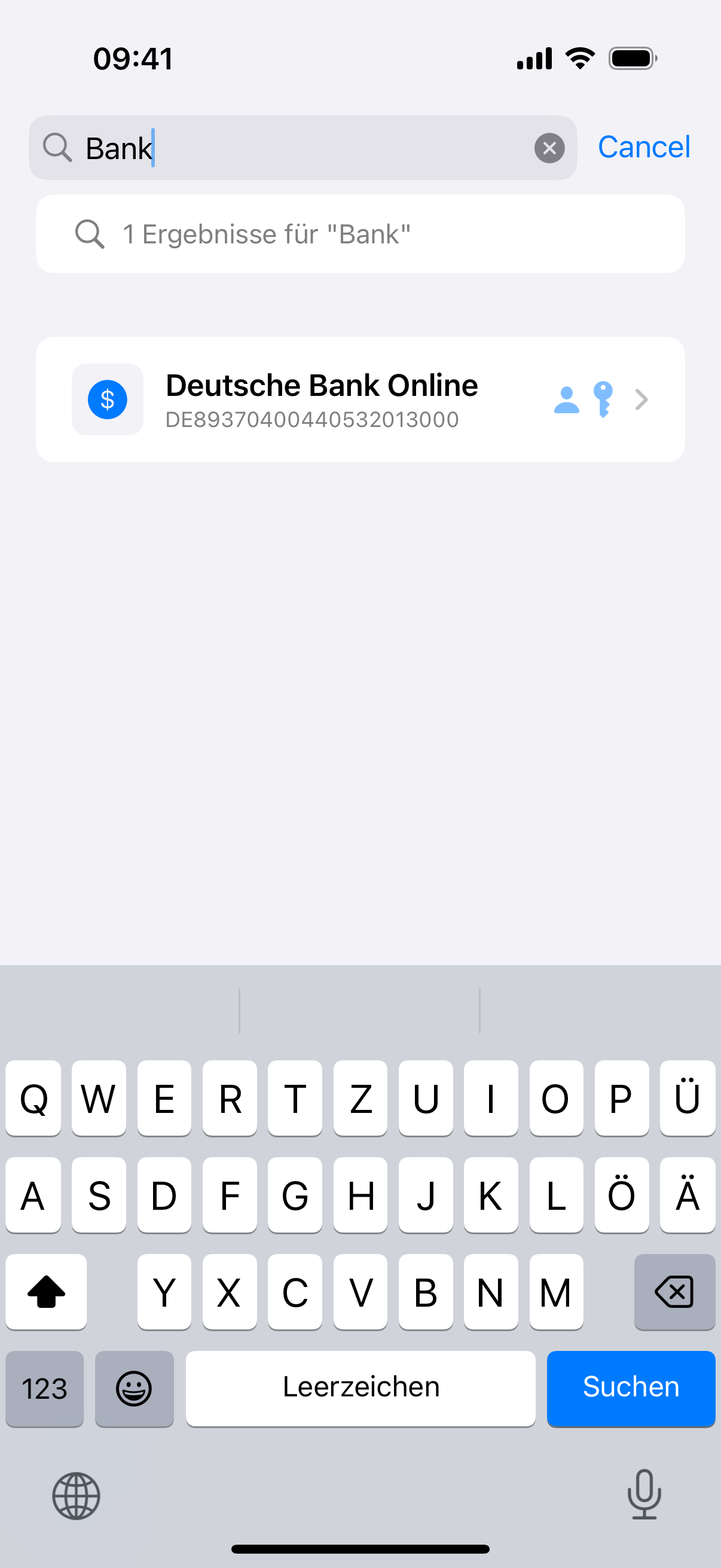 Leistungsstarke Suche